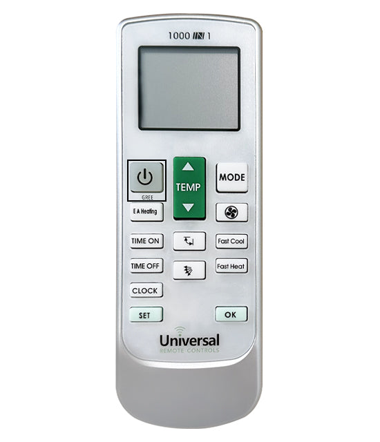 Universal Remote for Gree Heat Pumps