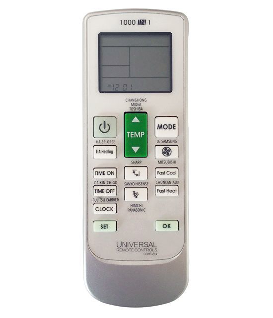 Universal Remote for Aux Heat Pumps Universal Remote Controls NZ