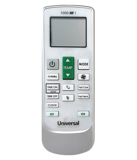 Universal Remote for Daikin Heat Pumps – Universal Remote Controls NZ