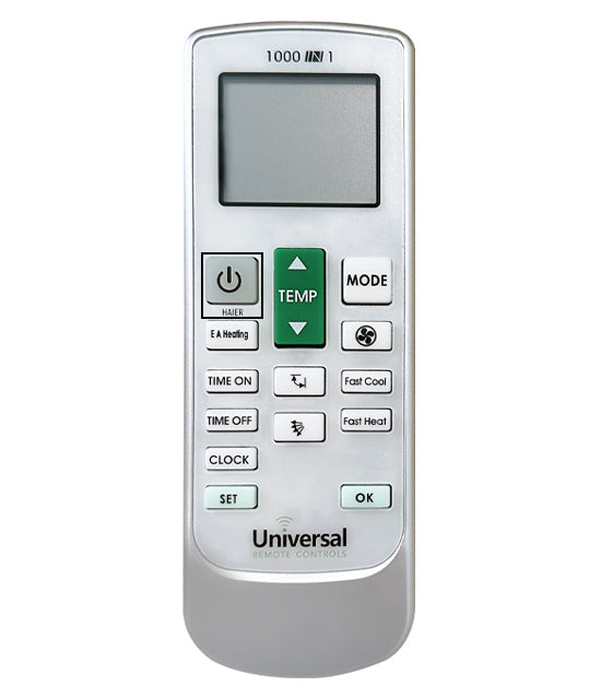 Universal Remote for Haier Heat Pumps