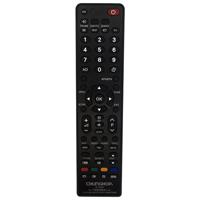 Universal Remote for Toshiba TVs (No setup / Premium model)